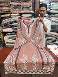 041 Bell sleeves Karachi suits