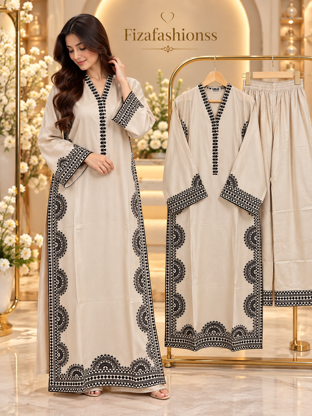 198 Kaftan style suit