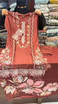 028 Pakistani Embroidered suits