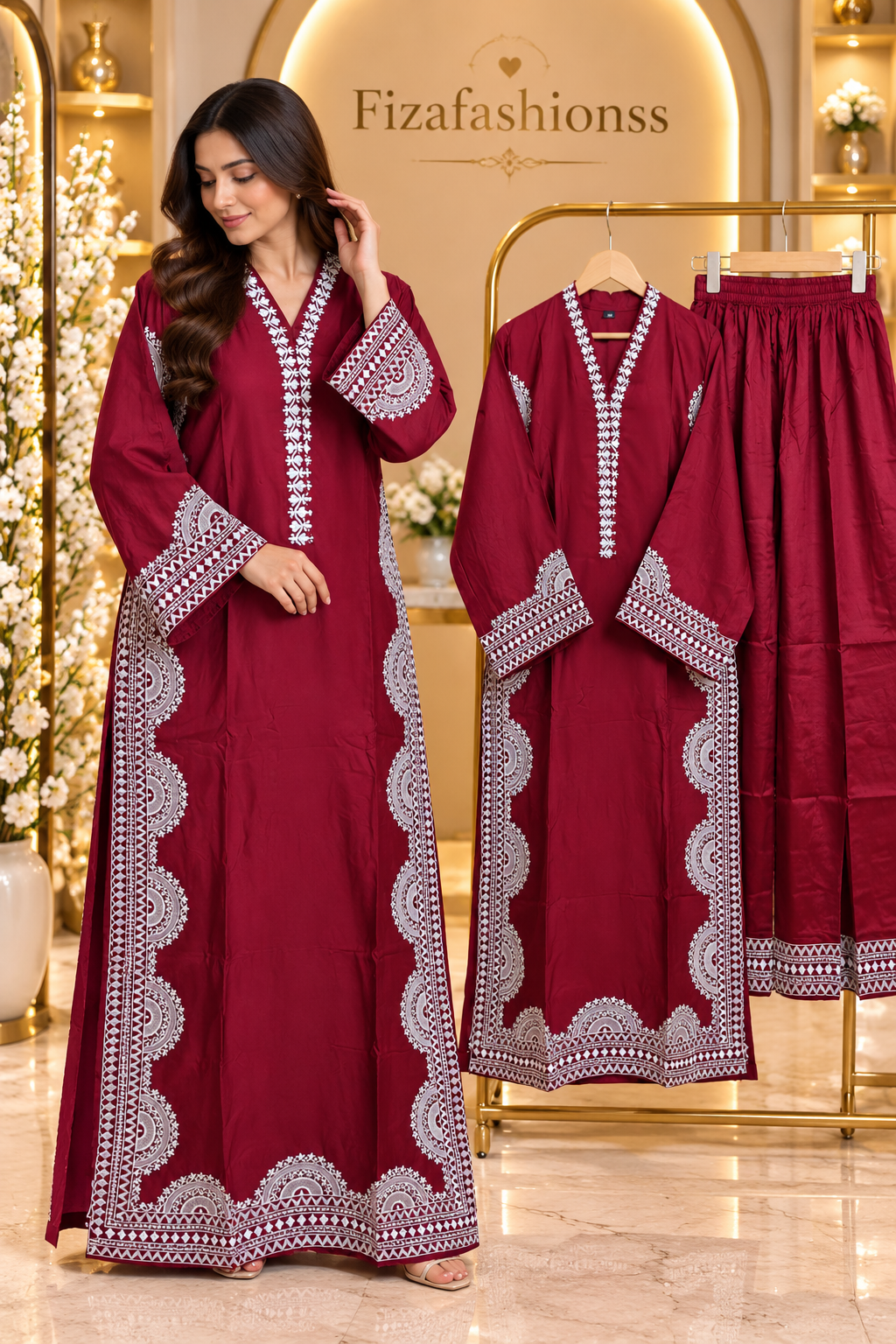 198 Kaftan style suit