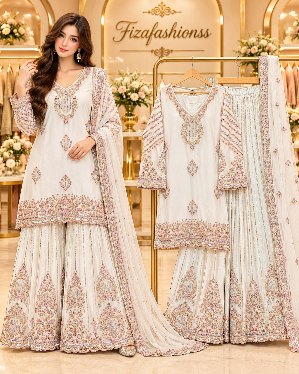 255 Wedding sharara