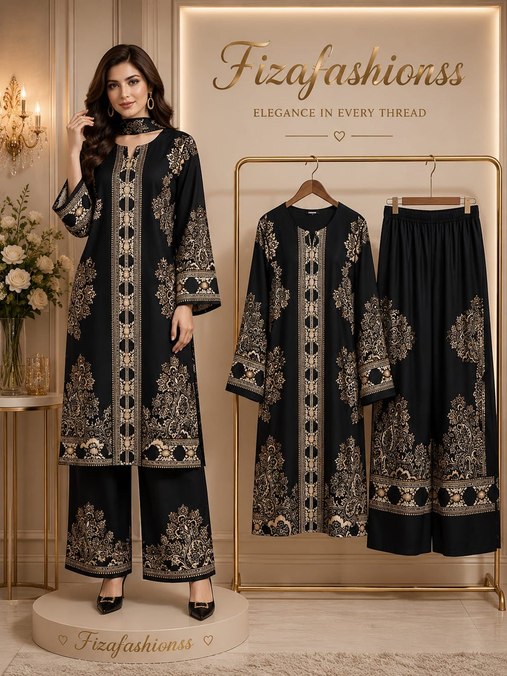 137Long  kaftan coords