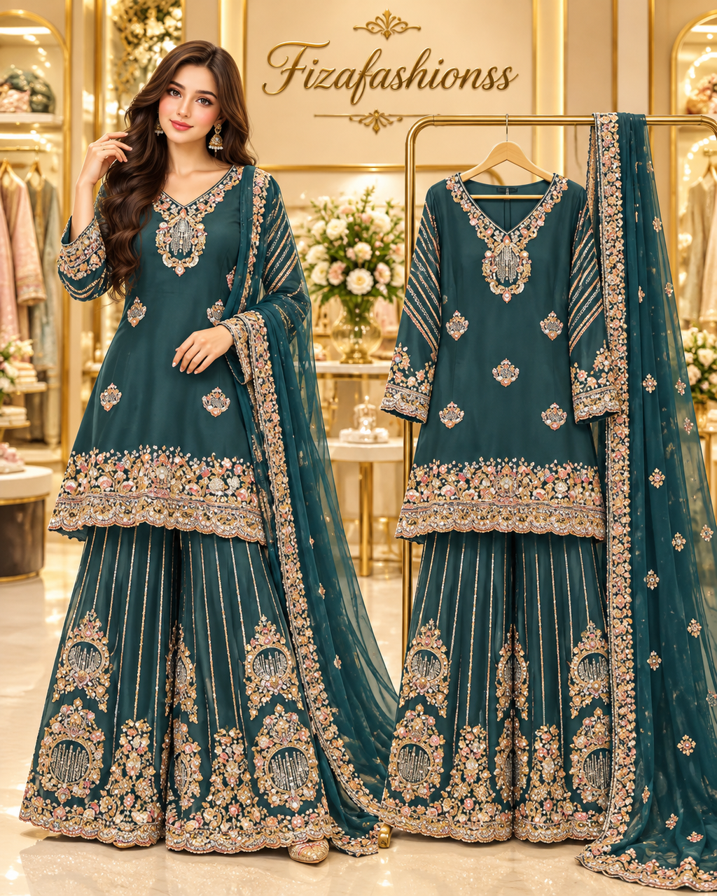 255 Wedding sharara