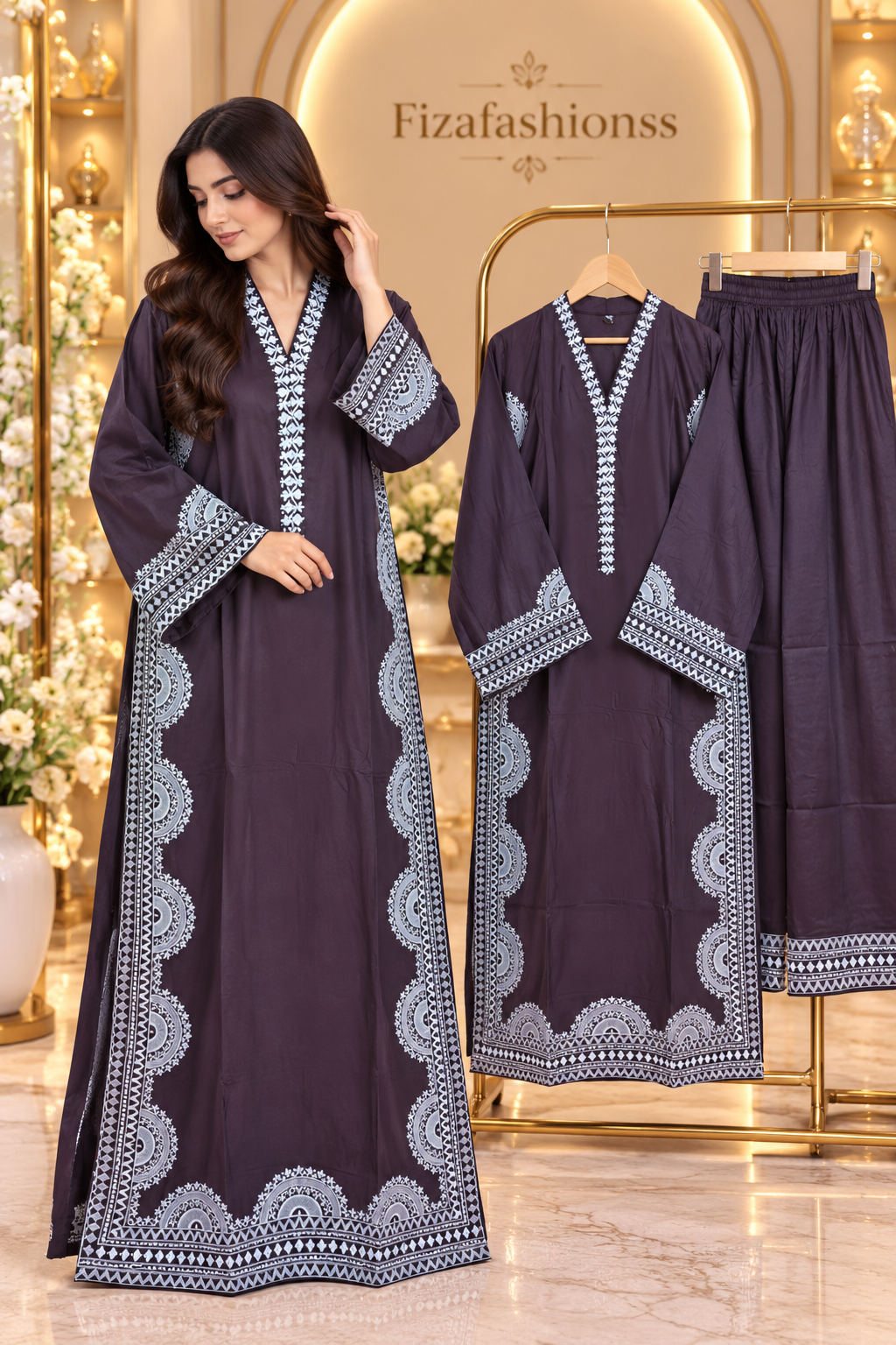 198 Kaftan style suit