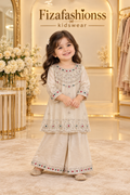 272 kids kundan work dress
