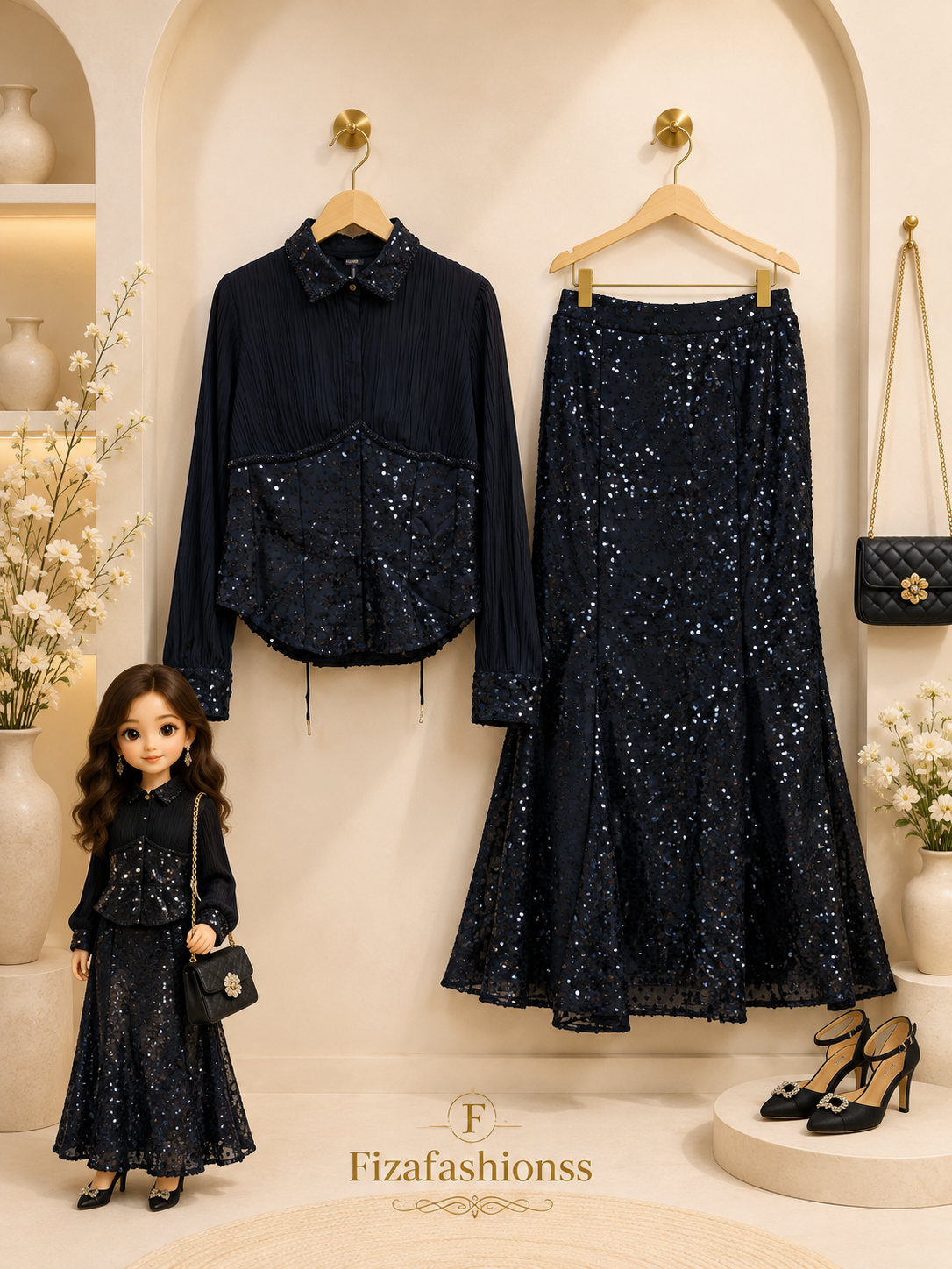 068 Turkish Skirtset