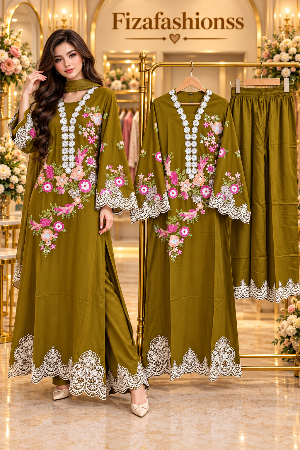 248 Long kaftan dress