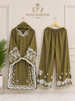 Olive green