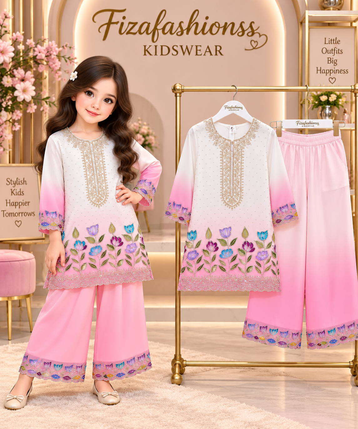 173 Dual shade ethnic wear