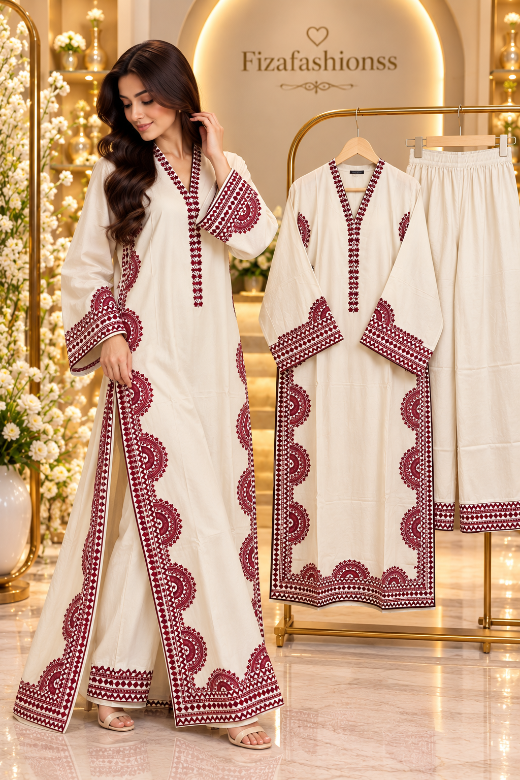 198 Kaftan style suit