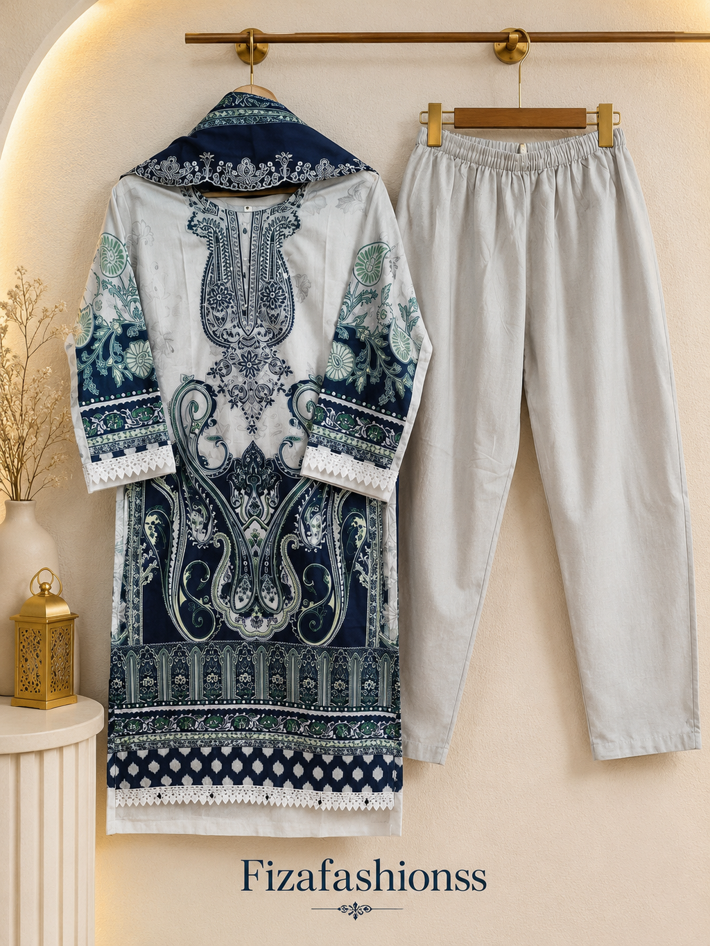 081 Embroidered Lawn suits