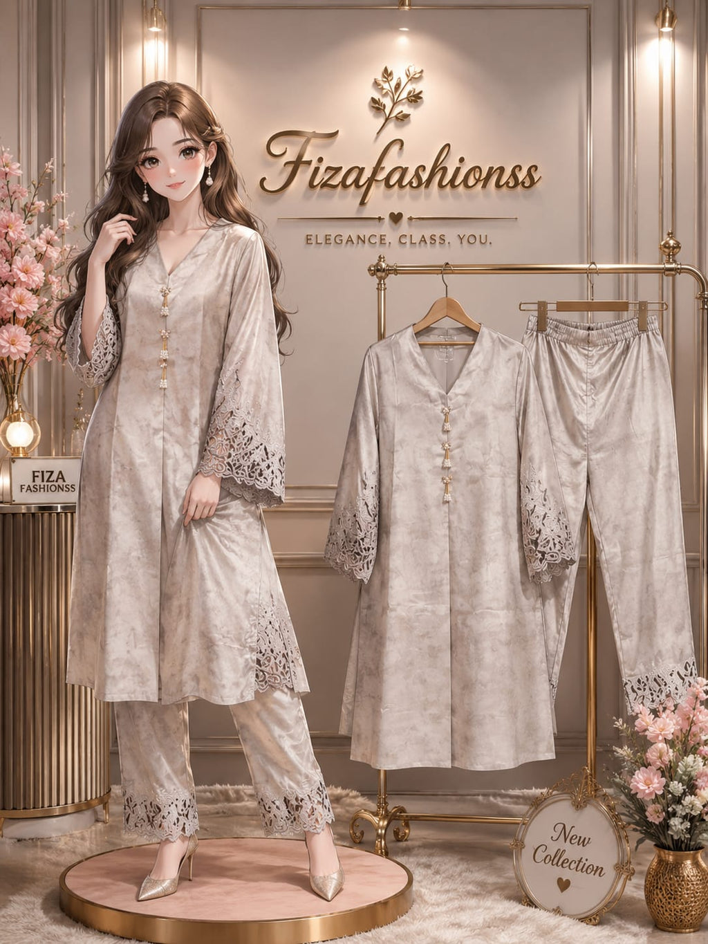 130 sleeves work Ethnic wear
