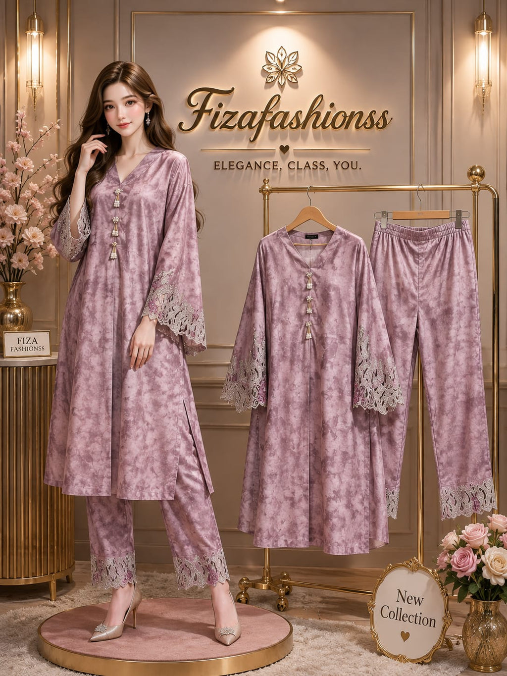 130 sleeves work Ethnic wear