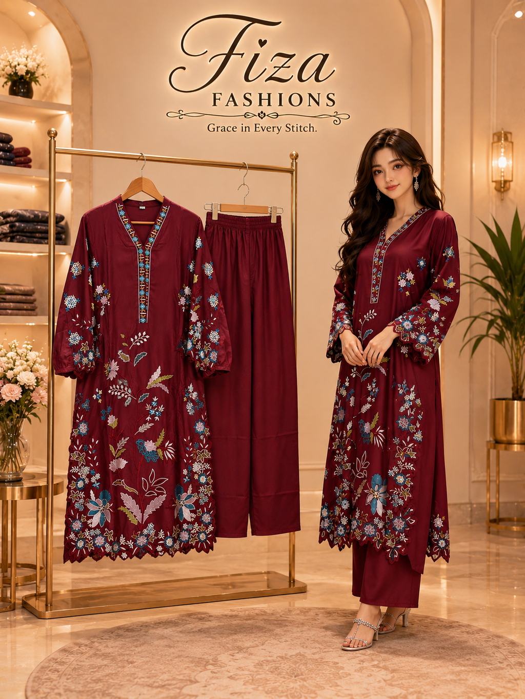 147 long Pakistani fit