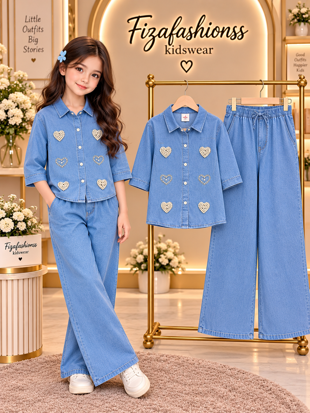 163 denim coords