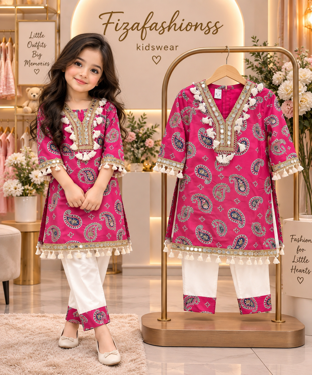 169 Kids Rajwadi suit