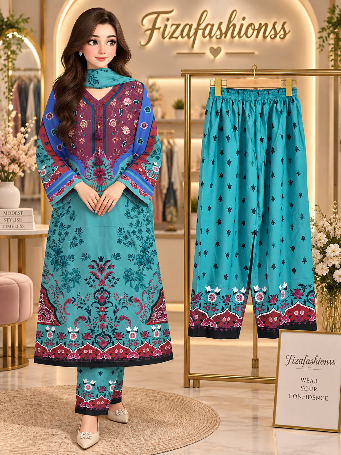 187 Kaftan suits