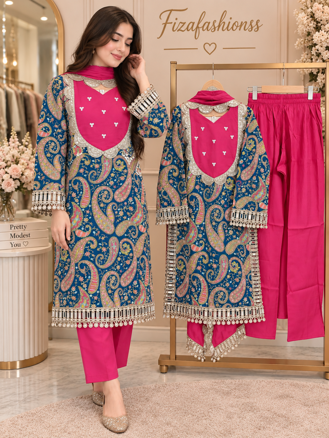 191 Designer Rajwadi outfit