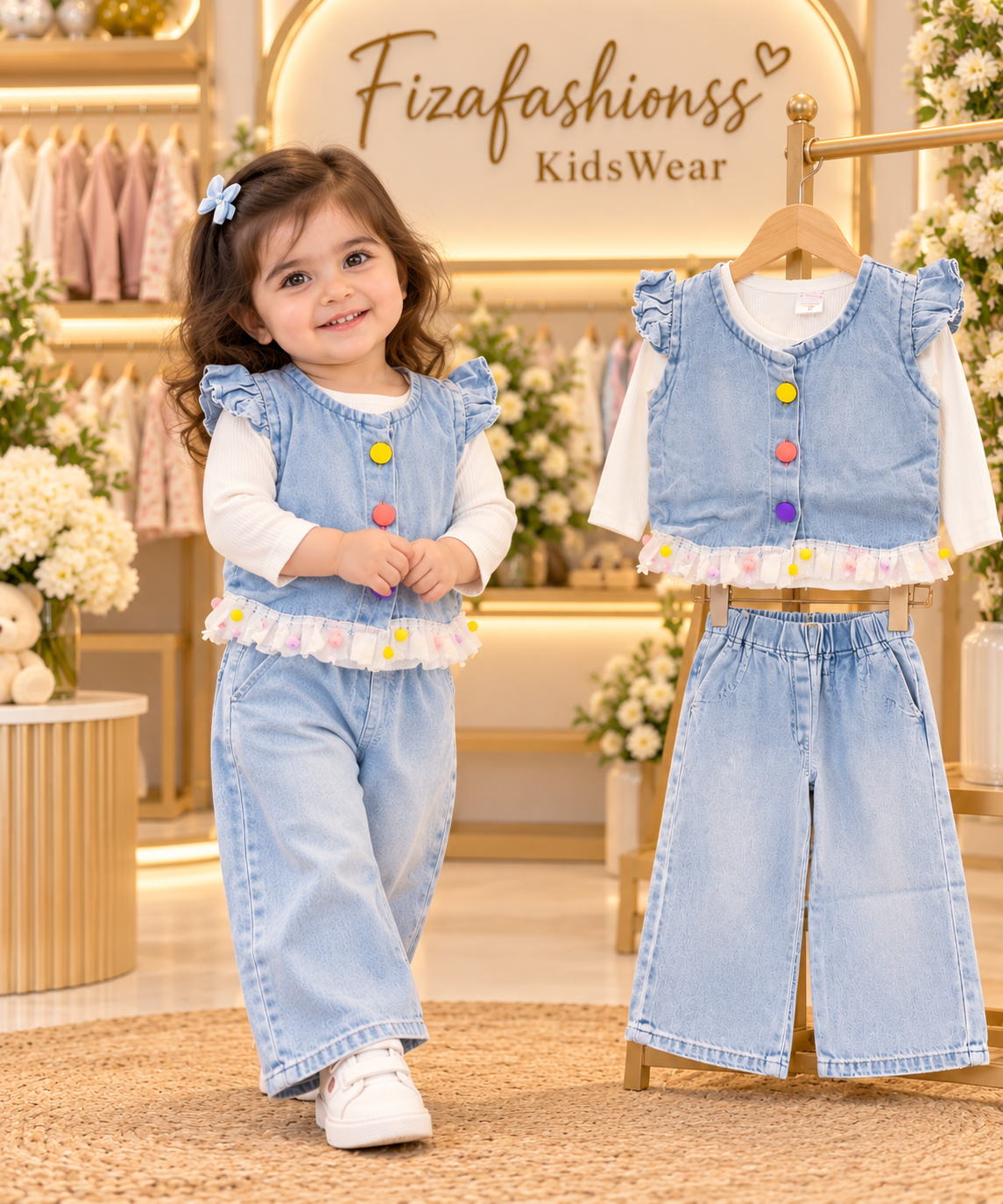 201 Kids denim outfit