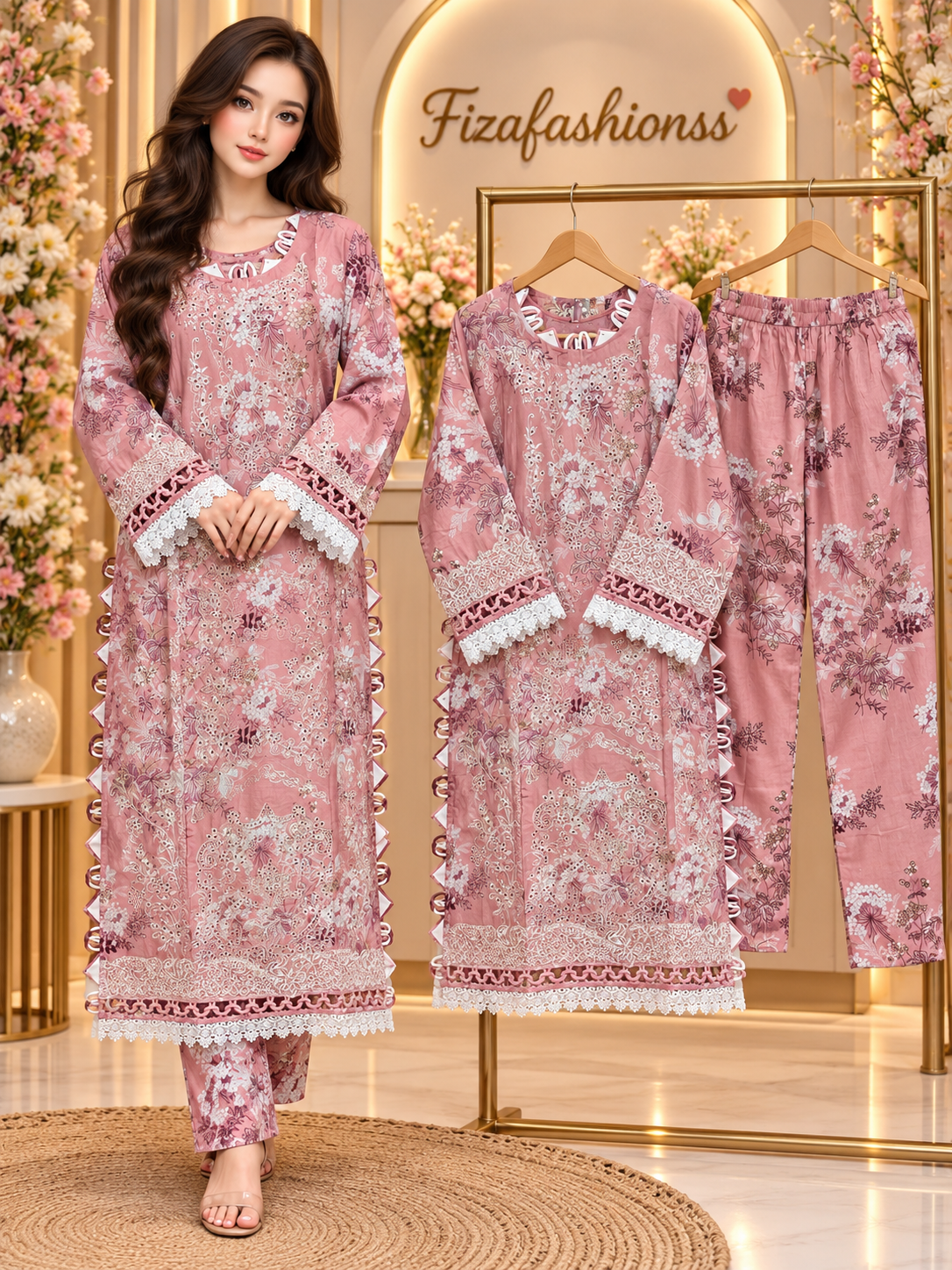 224 premium lawn suits