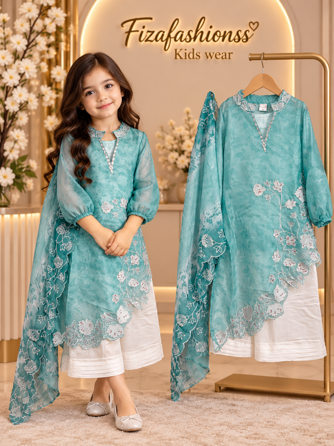 227 Mahira khan kidswear