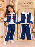229 Denim princess set