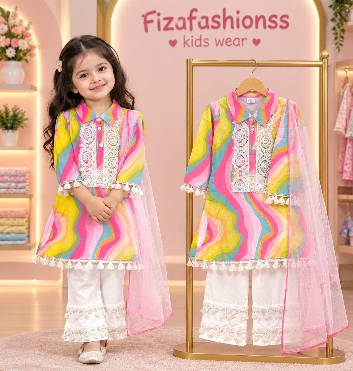 258 Rainbow outfit