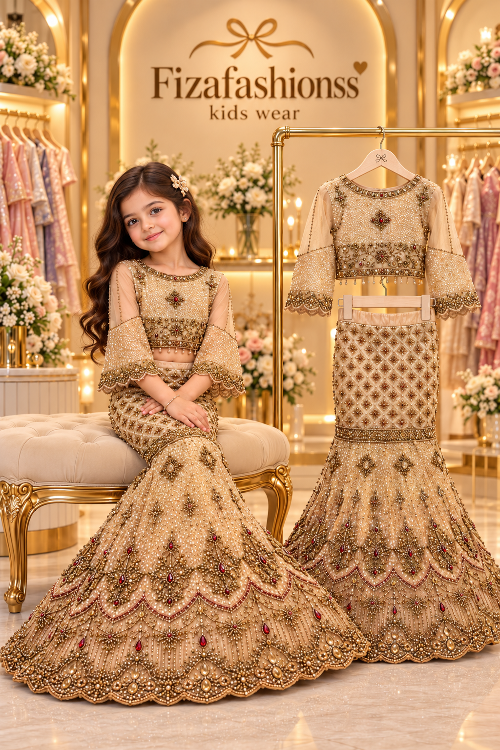262 Mermaid lehenga