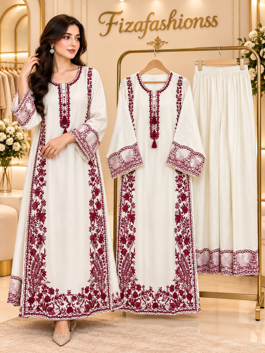 138 Pakistani kaftan suits