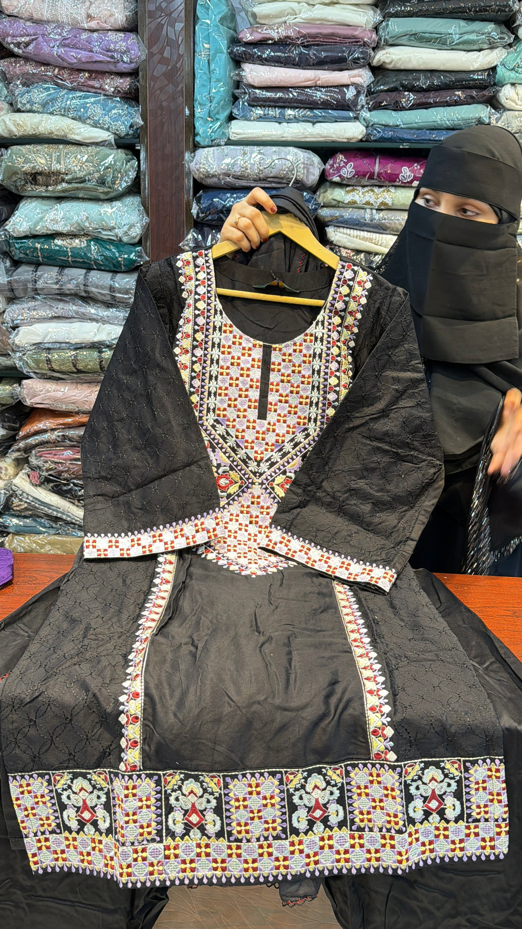 Embroidered suits