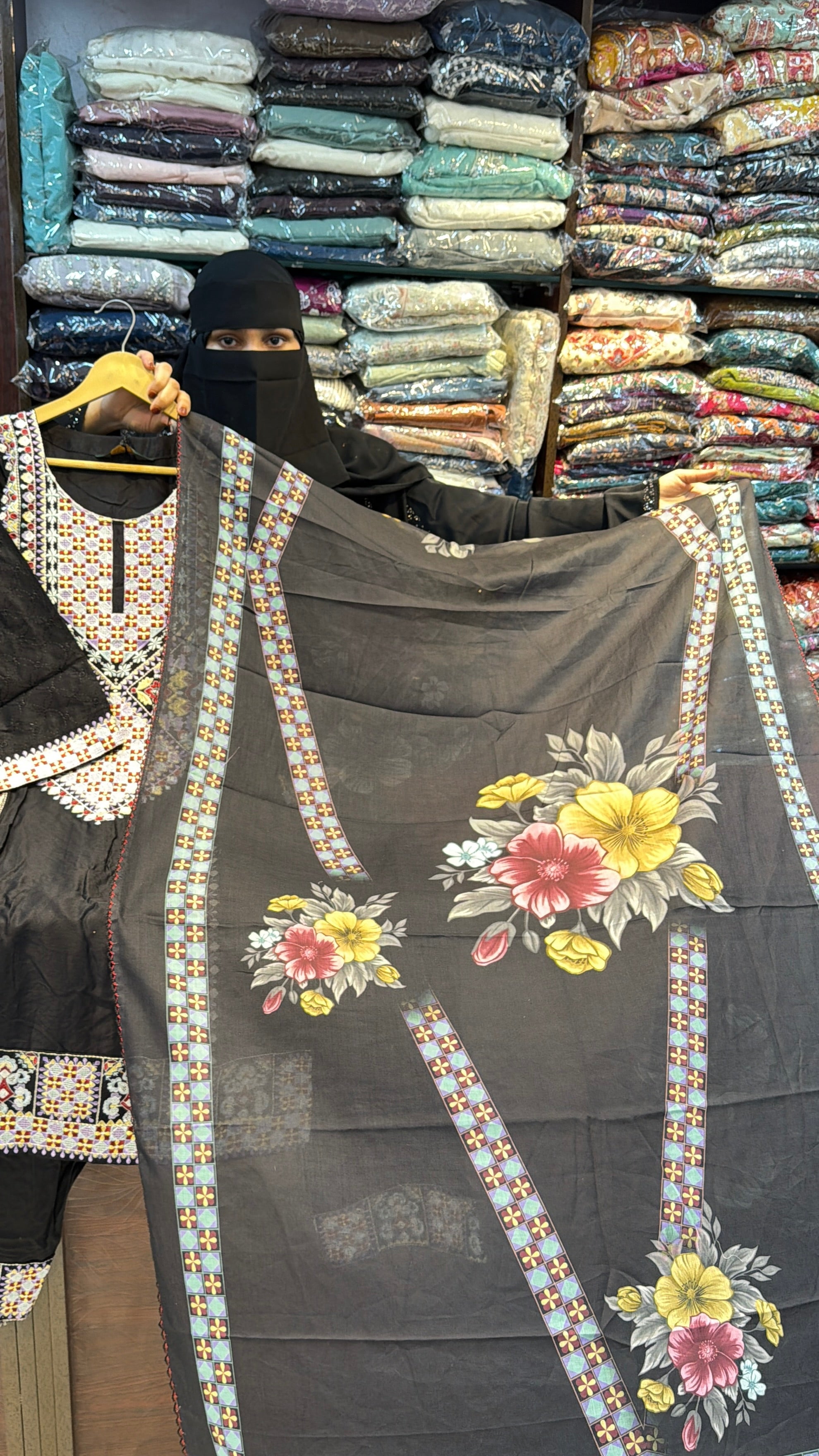 Embroidered suits