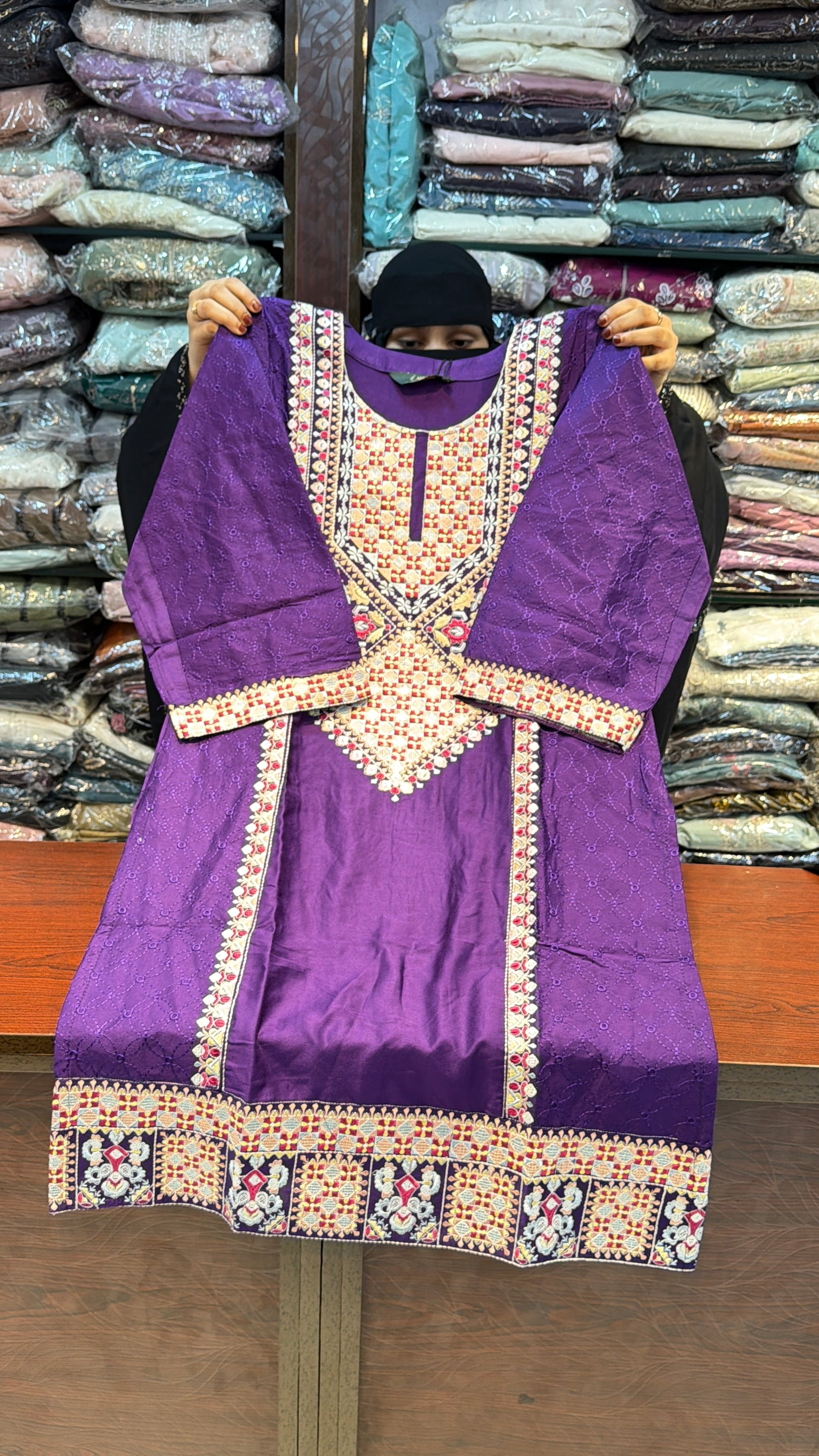 Embroidered suits