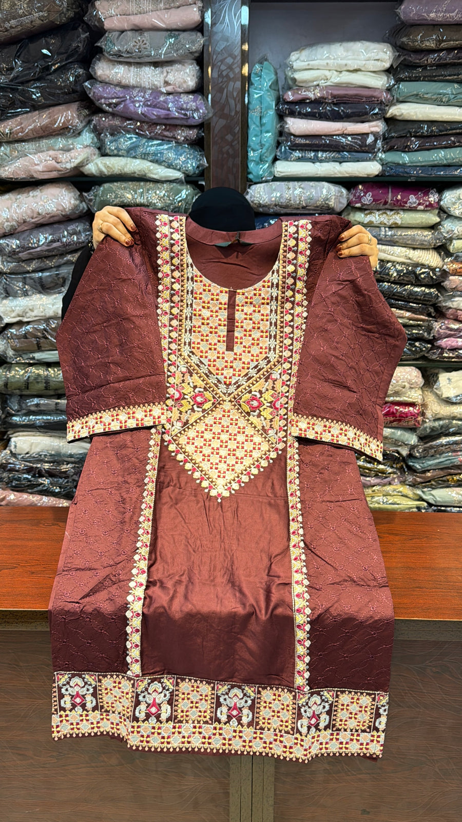 Embroidered suits
