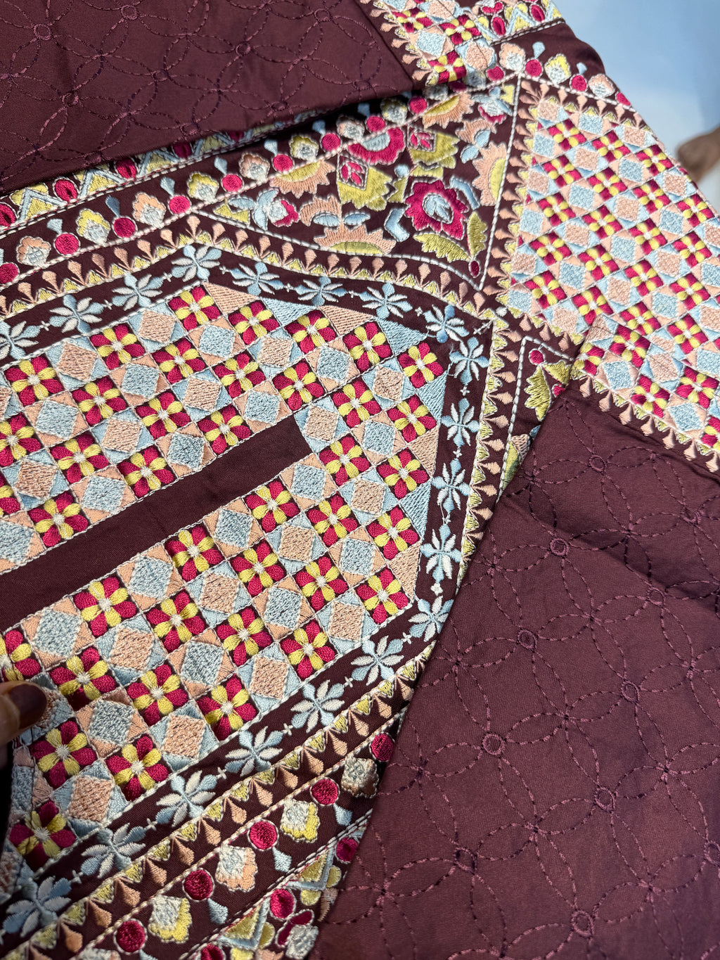 Embroidered suits